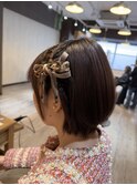 2月　ショートボブ
