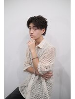 リスター(ReStar)&nbsp;心斎橋スパイラルパーマ波巻き無造作フェザーマッシュ