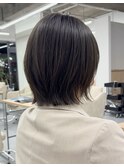 ショートレイヤーボブ/オリーブベージュ☆