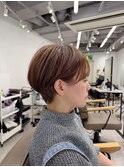マッシュショート/耳かけコンパクトショート/ショートボブ
