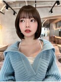縮毛矯正で多毛さんでもまとまるボブ