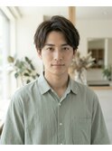 【流山おおたかの森/初石】ビジネススタイル/センターパート