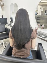 ソア バイ リコヘアーうるま(SOAR by lico hair Uruma)&nbsp;ダークパープル/ナチュラルショート/夏のヘアアレンジ/うるま