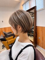 スチャステニィーバイルミ 日ノ出町店(Stastny by Lumi)&nbsp;大人美人ショートボブ×透明感グレージュ