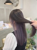 フレリス(FreRis)&nbsp;ラベンダーインナーカラー【守谷 美容室 ケアブリーチ】