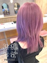 ピクチャー(PICTURE) ピンク/ピンクベージュ/ペールピンク/ブリーチ/ダブルカラー