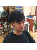 しっかりかけてねパーマ