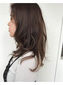 ベージュ×ハイライト
