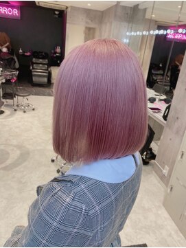 ミーナ バイ ワンズ 町田(mina by one's kyougoku) ホワイトピンク[町田/町田駅/インナーカラー/ダブルカラー/韓国]