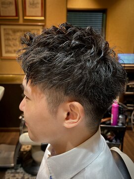ヒロギンザバーバーショップ 大宮店(HIRO GINZA BARBER SHOP) ジェットモヒカン　パーマ　埼玉　大宮