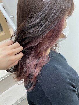 美容室 パルス 静岡鷹匠店(PALS) インナーカラー