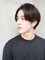 マイロ(mailo) サイドパート×かき上げヘアツーブロックショート