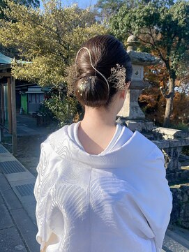 ウユ(uyu) 和装ヘア、まとめ髪アレンジ