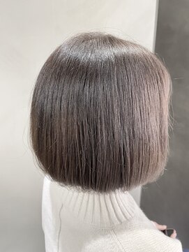 フェリア 松山(Feria) 【Feria松山】透け感アッシュグレー☆本宮