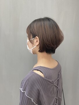 トップヘアー 中庄店(TOP HAIR fuapua) 丸みショート『Nao』