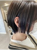 ショートスタイル×パープル
