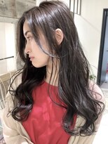 オリンテ バイ レシッド 表参道(orente by rcid)&nbsp;20代30代☆小顔レイヤーロング ネイビーグレー/アッシュブラック