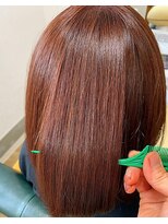 ヘアアトリエ ナイン 岡部店(hair atelier nine) メルティーカラー/似合わせカット/ウェーブミディアム/福島市
