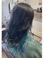 ヘアー ルシア(hair lucia)&nbsp;インナーカラー　【Green】