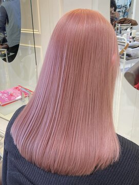 ヤヨイブレインズフェアリー(YAYOI BRAINS fairy) 艶髪ロング×ペールピンク