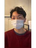 ベンジー 仙台店(benji)&nbsp;かきあげ風パーマ！朝のセットの時間が短く！