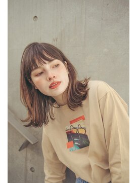 ガーデン オオタカノモリ(garden otakanomori) 小顔補正立体カットヘルシースタイルビターショコラロブヘア