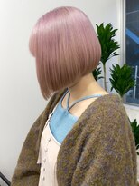 ピープスアンドスー 表参道 渋谷(Peeps&Suu.) ホワイトピンクベージュケアブリーチ1回インナーカラー