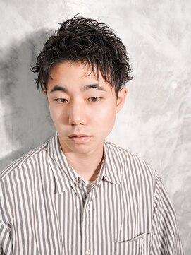 アルファ 新宿(alpha) フェザーパーマ/刈り上げセンターパート/サーフカール[新宿]