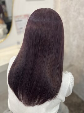 ラビス(Lovis) ピンクブラウン/切りっぱなしボブ/エアリーロング