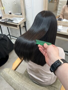 アルト 町田店(arto) ブリーチ毛への酸性縮毛矯正ストレート2