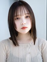 エインアンリー 表参道(AIN.ANLY.)&nbsp;セミディナチュラルカール姫カットシアーカラーフェイスレイヤー