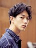 【学割U24/Men's】カット+眉カット[新宿駅/韓国/酸性ストレート/縮毛矯正］