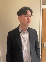 カンナ オーガニック ヘアデザイン(CANNA ORGANIC & HAIR DESIGN)&nbsp;【ケアブリーチ/メンズ】色気パーマ