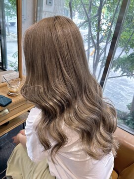 ヴォアソルヂェガーデン(Voasorte GARDEN) 【Voasorte GARDEN】ミルクティーブロンド☆