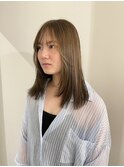 顔まわりカット/レイヤー/シースルーバング