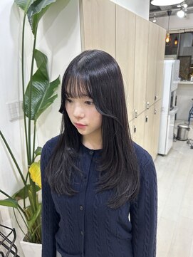 アイズ 横浜(IS) 【JUNKI指名】レイヤーカット/韓国/グレージュ