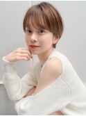 似合わせカットメルティカラー縮毛矯正ショート☆工藤昴錦糸町