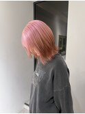 pail pink × brown