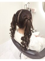 クラン 梅田店(clan)&nbsp;高めツインテール×髪の毛リボン