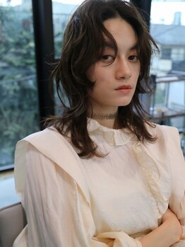 ランド(LAND)の写真/”本物”の外国人風で人気な【LAND】のデジタルパーマ。くせのあるニュアンスヘアがダメージレスで手に入る
