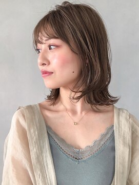 リヤン 表参道(lyann) 艶感エアリーカール美髪くせ毛風カール外ハネボブ#235f0820