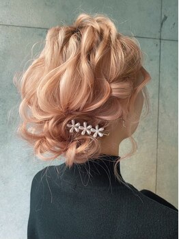 ヘアセット ナゴヤ ラビット(hair set NAGOYA RABBIT)の写真/【各線栄駅3分◆】[通常セット¥2400]理想に合わせたセットで、オシャレに可愛く☆気分も上がる♪