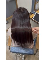 ラポールサロンハナレ 新浦安(Rapport salon HANARE)&nbsp;「柔らかい丸みのある美髪縮毛矯正ストレート」