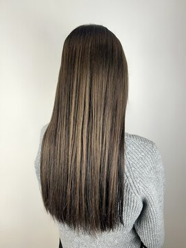 ヘアデザイン アンジェロカフェ(Hair Design Angelo cafe) ベージュカラー/ロングスタイル/20代30代40代