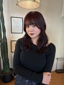 バトン(BATON) 深めワインレッドカラー