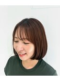 丸みボブ