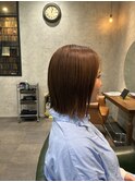 切りっぱなしボブ