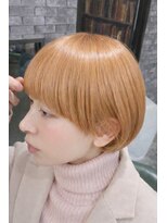 ブリッジ ヘアー(BRIDGE hair) ハイトーンマッシュショート