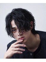 アストラ(ASTRA)&nbsp;MEN’S HAIR/波巻きツイストスパイラル/リバースセンターパート