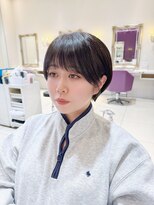 ハピネス 河原町店(Happiness)&nbsp;ショート　面長ショート　京都美容室　進詩織